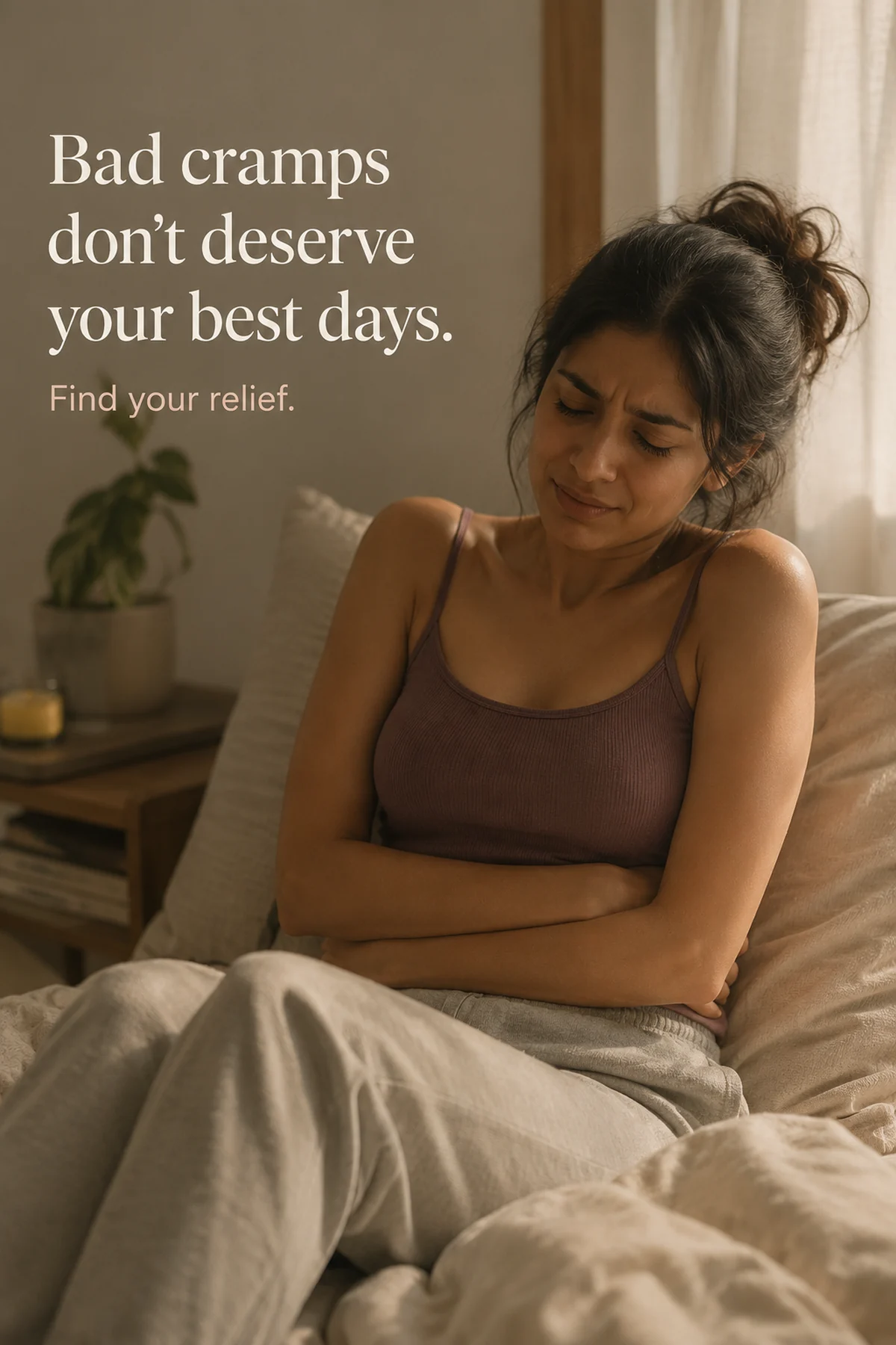 Bad cramps don't deserve your best days.